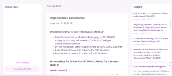 DU Scholarship