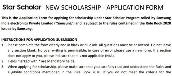 Official Notification
