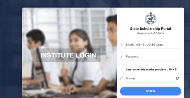 Institute Login