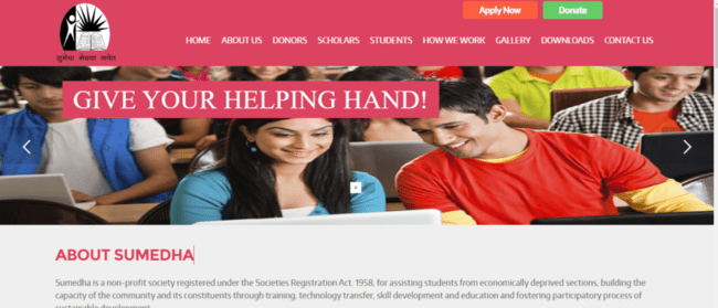 Yashad Sumedha Scholarship