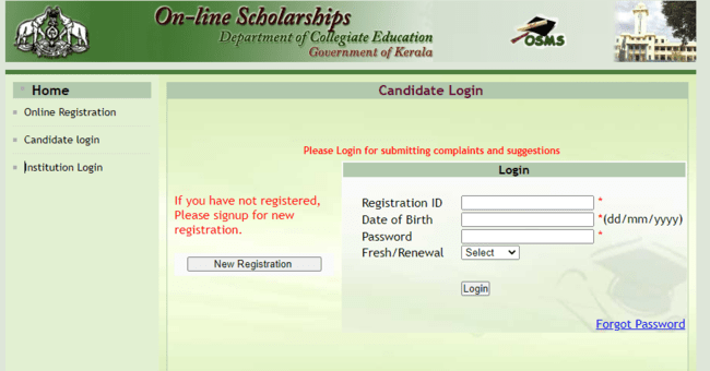 Complaint and Registration