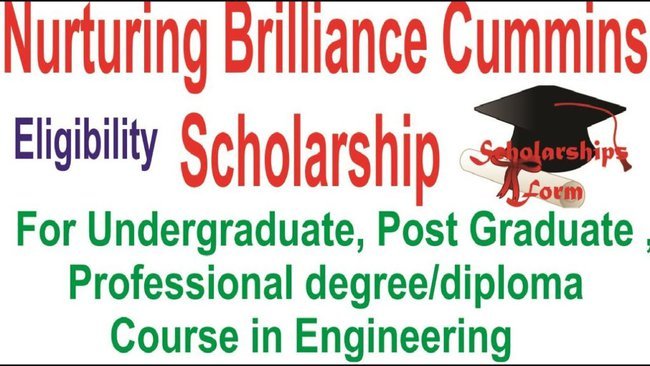 Nurturing Brilliance Cummins Scholarship Program