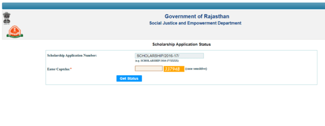 View Scholarship Application Status
