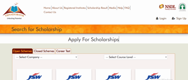 Browse Available Schemes