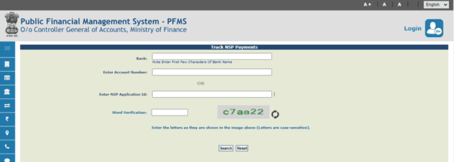 Track NSP Payment
