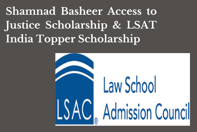 LSAC Shamnad Basheer Access to Justice Scholarship