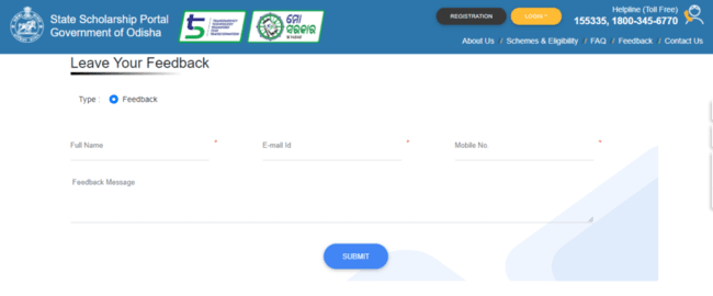 Submit Feedback for Pathani Samanta Mathematics Scholarship Test