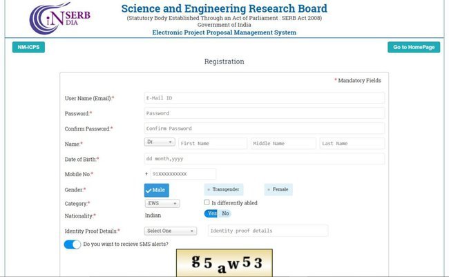 SERB Start-up Research Grant (SRG) 2022 Application Procedure