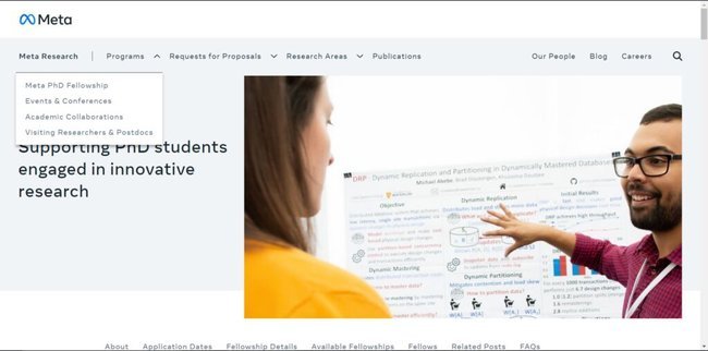 Meta phd Fellowship 2023 Application Procedure