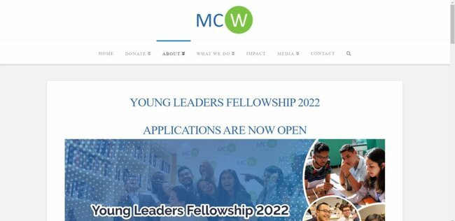Application Procedure for MCW Young Leaders Fellowship