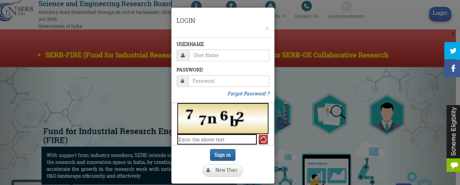 Login Process 