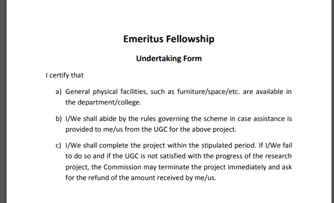 Download Undertaking Form 