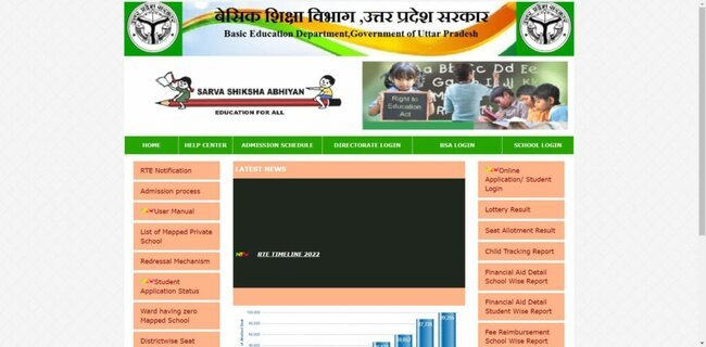 RTE UP Admission 2022-23 Application Procedure 