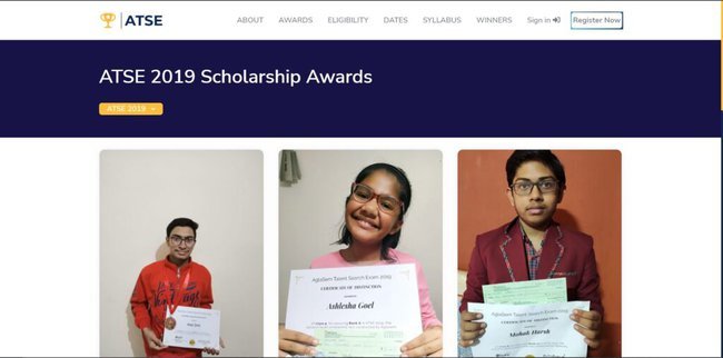 Procedure to check the Winner list AglaSem Talent Search Exam ATSE