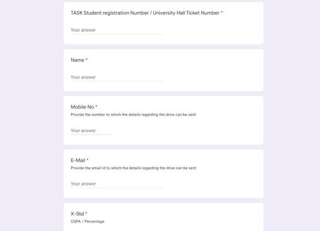 TASK- Startoon Labs Internship 2022 Application Process