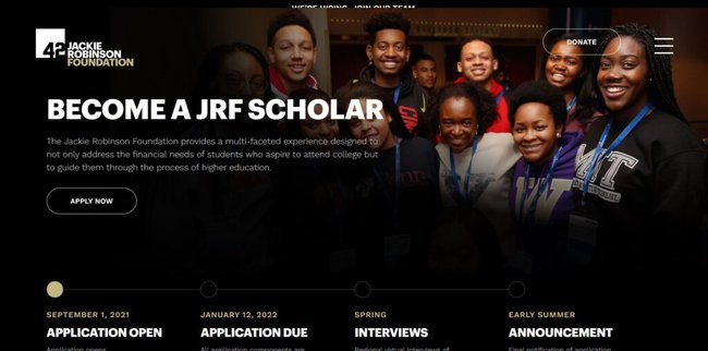 Jackie Robinson Scholarship 202
