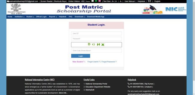 Registered User Login (BC/EBC Student)