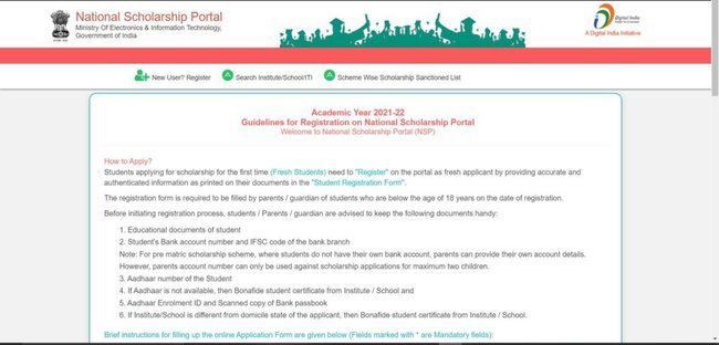 Merit Scholarship 2022