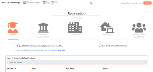 Process To Register