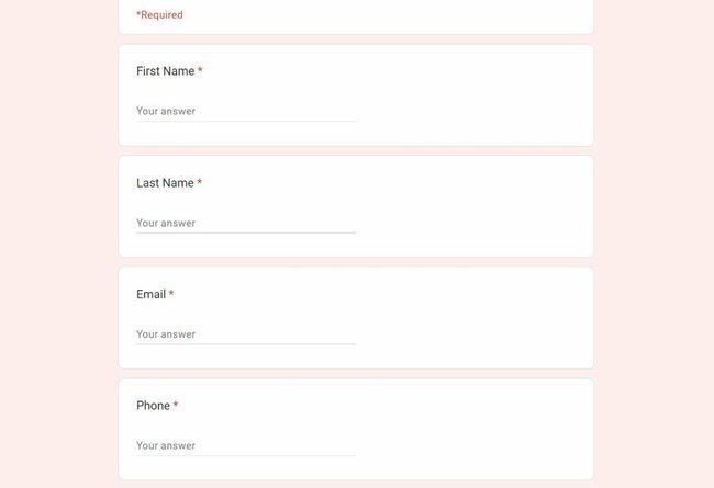 Application Form