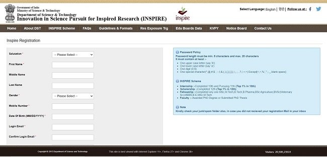 New User? Register Here