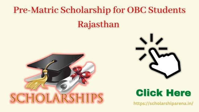 Rajasthan Pre Matric Scholarship for OBC