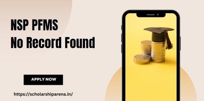 NSP PFMS No Record Found