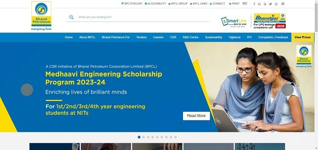 Medhaavi Engineering Scholarship Scheme Official Website