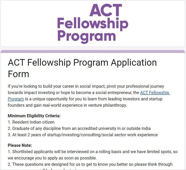 Process To Apply Now