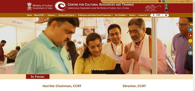 CCRT Scholarship Result Official Website