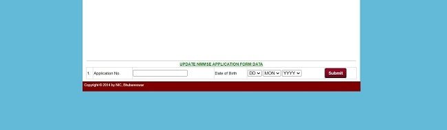 Edit/Update Application Data