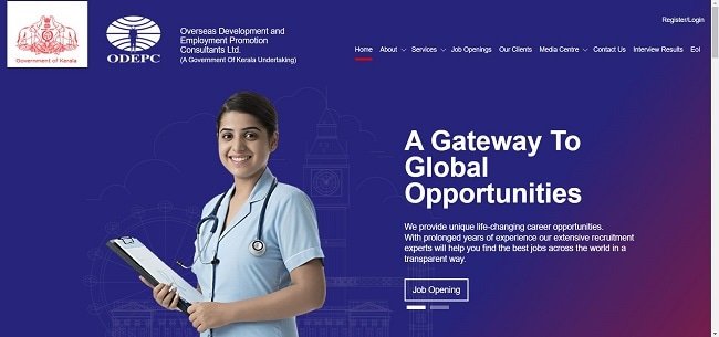 Kerala Overseas Scholarship for SC ST Students Official Website