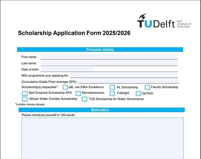 Application Form