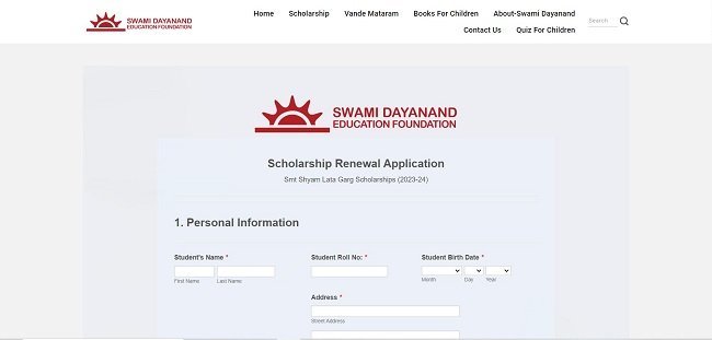 Apply For Renewal