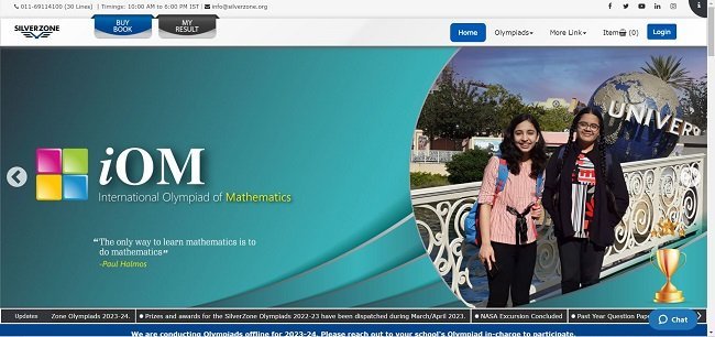 Silverzone Olympiad Official Website