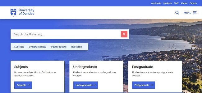 The South Asia Scholarship by University of Dundee Official Website
