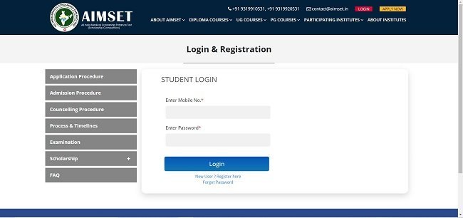 Process to do login