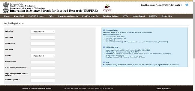 Process to do registration