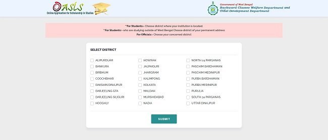 Registered Student Login