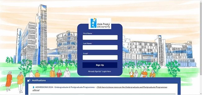 Process to do sign up