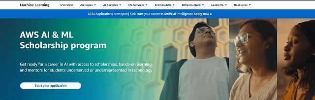 AWS Machine Learning Scholarship Portal
