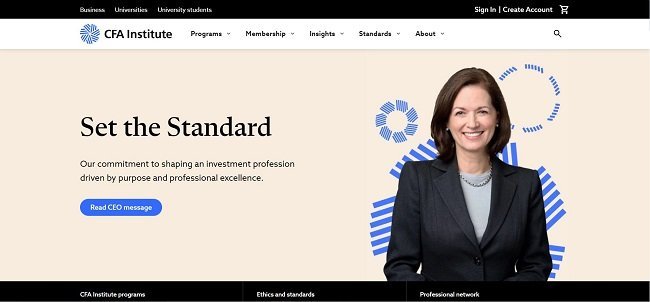 CFA Scholarship Official Website