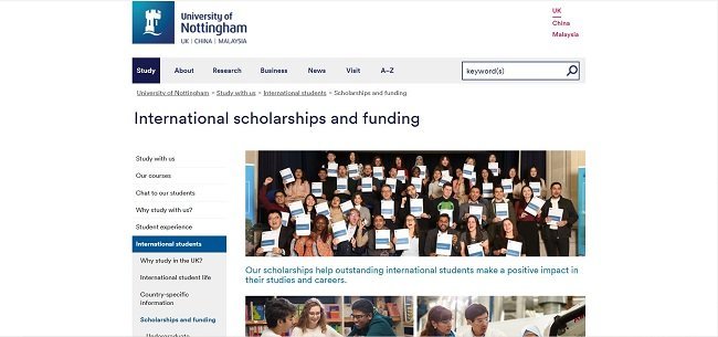 International Scholarships