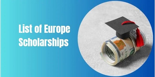 List of Europe Scholarships