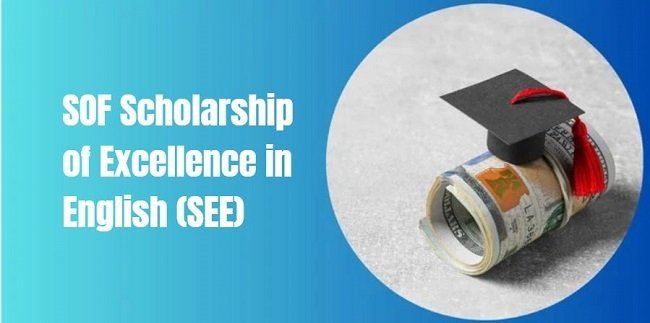 SOF Scholarship of Excellence in English (SEE)