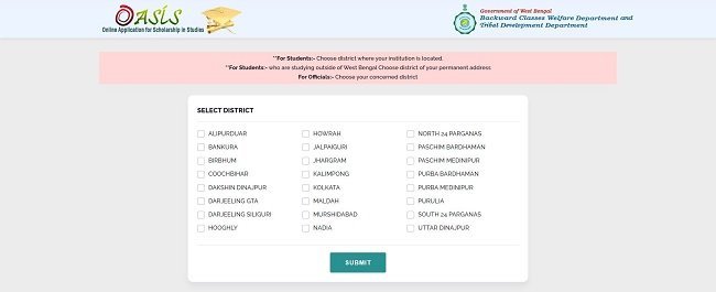 Process to do Student Registration