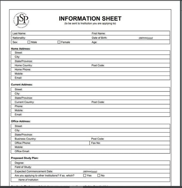 Application Form