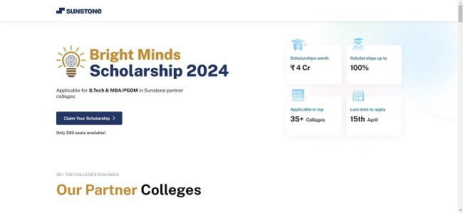 Bright Minds Scholarship Official Website
