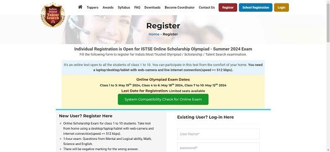 Process to Register