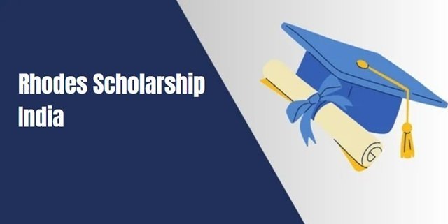 Rhodes Scholarship India